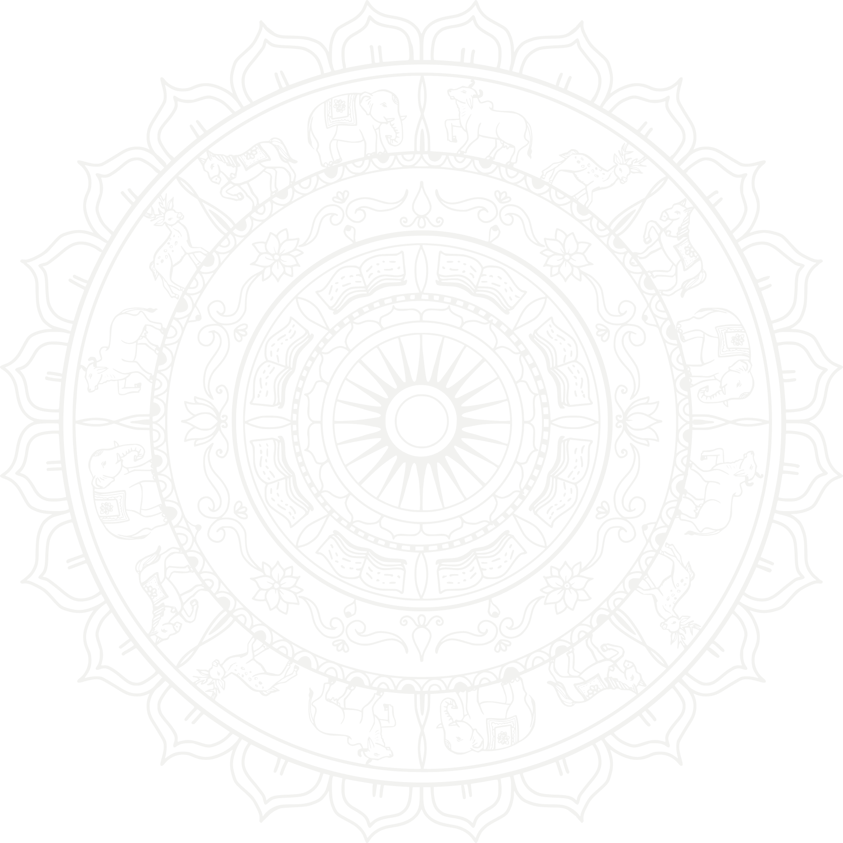 Animated mandala